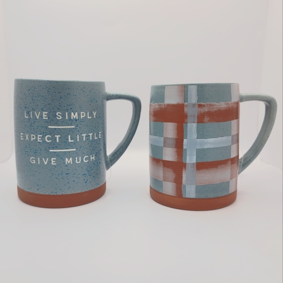 Autumn Plaid Ceramic 18oz. Coffee Tea Mug - Picture 2 of 10